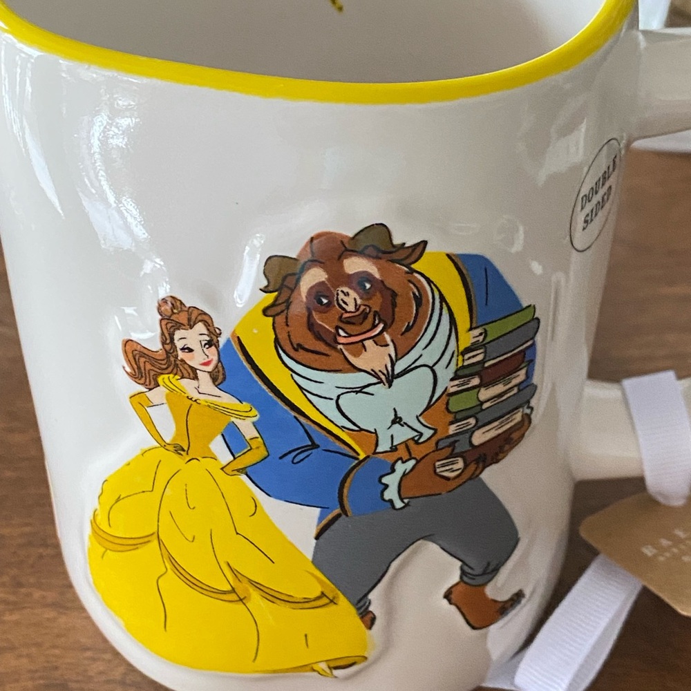 Rae Dunn Disney’s Beauty and the Beast Mug